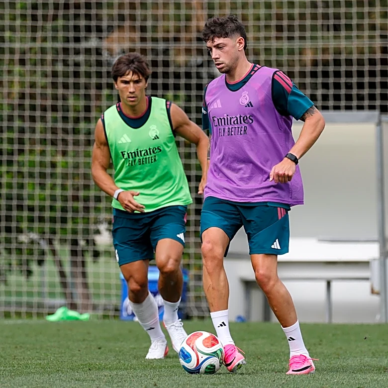 Real Madrid continue preseason work as Valverde returns