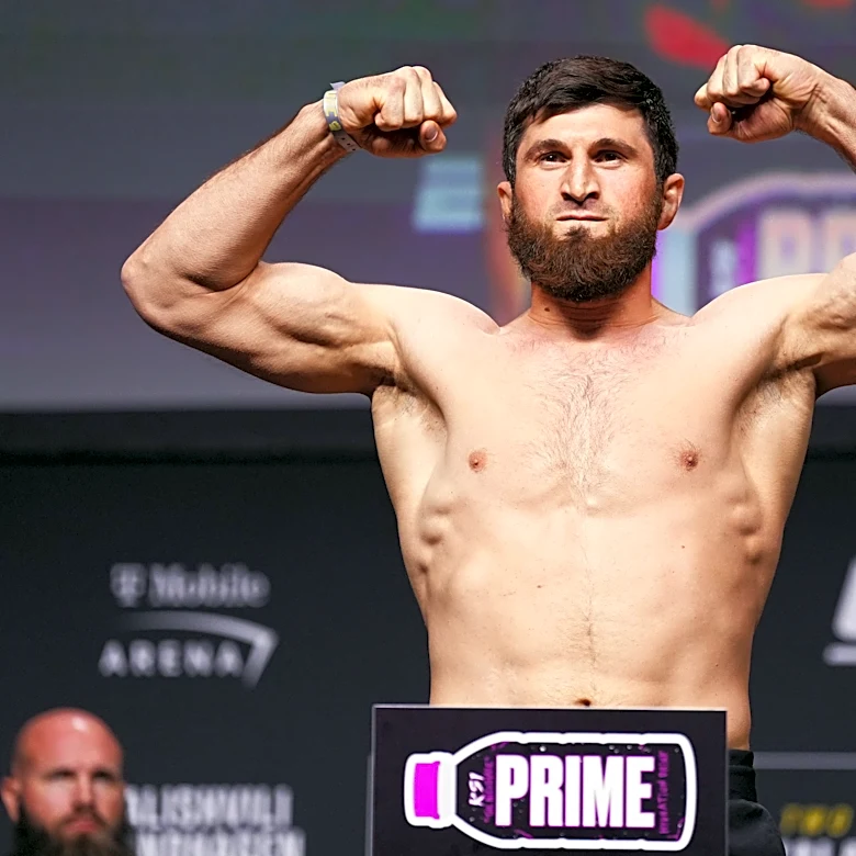 UFC Abu Dhabi weigh-in video: Ankalaev vs. Guskov
