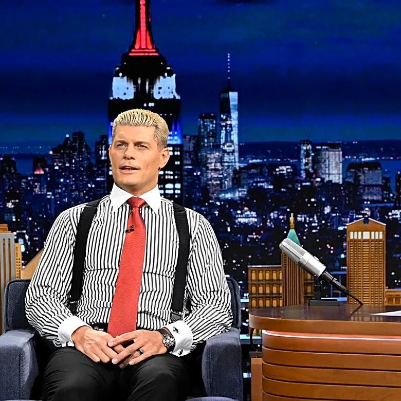 Cody Rhodes pitches Jimmy Fallon on getting physical with CM Punk