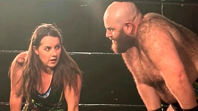 Released former WWE Women’s champ returned to tag with her husband
