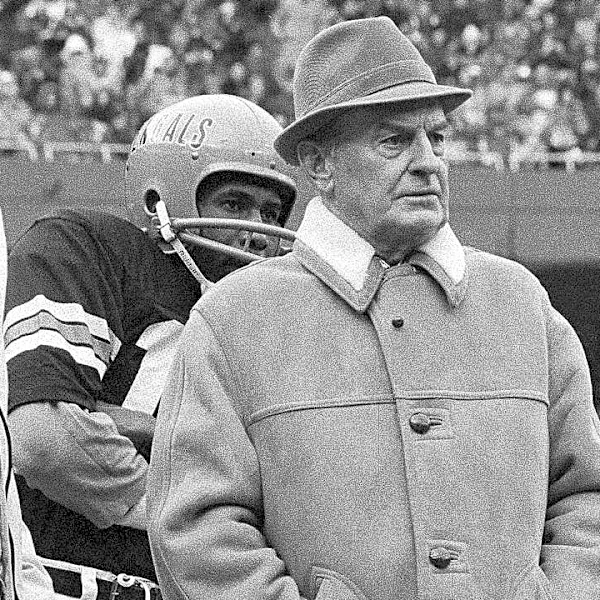 Bengals founder Paul Brown ranked among the best NFL head coaches of all time