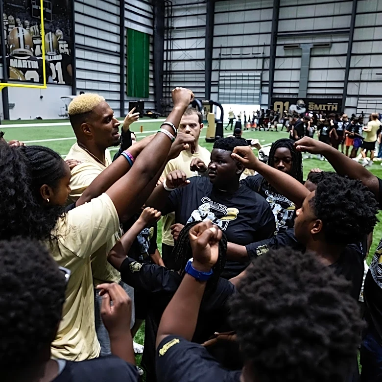 Saints DE Cam Jordan hosts 8th annual C3 Youth Football Camp
