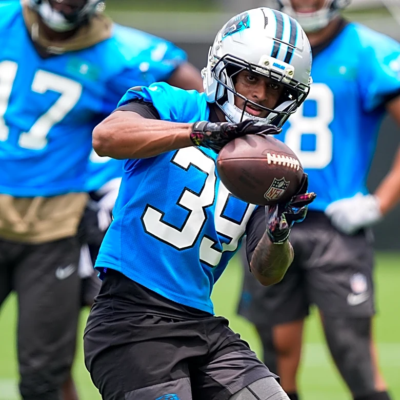 Patriots claim former Panthers wide receiver Kobe Prentice, waive tackle