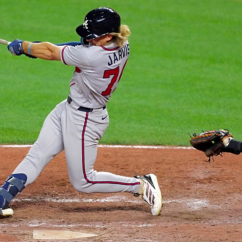 Jim Jarvis remains in starting lineup as Braves face off against Orioles