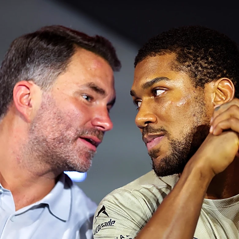 ‘He can fight like that and beat Tyson Fury’: Eddie Hearn on Anthony Joshua’s Prenga scare