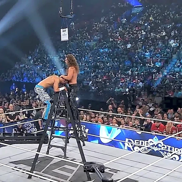 AEW Redemption opened with a WILD 6-man ladder match