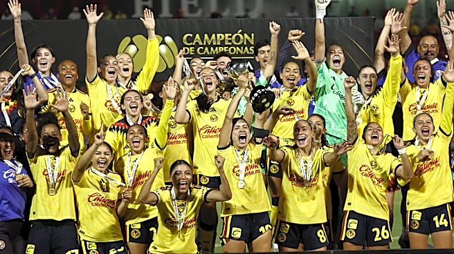 Club América Femenil defeats Tigres Femenil in the Campeón de Cameponas