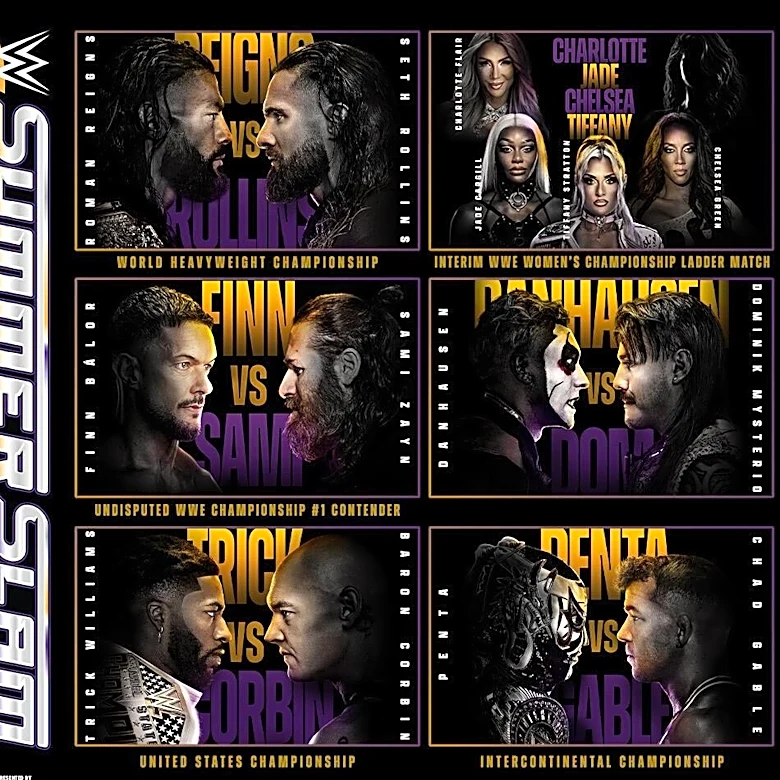 WWE finally announces the line-ups for both nights of SummerSlam