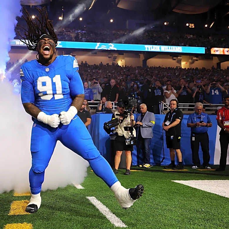 Lions DT Tyleik Williams says he lost an ABSURD amount of weight in 5 months