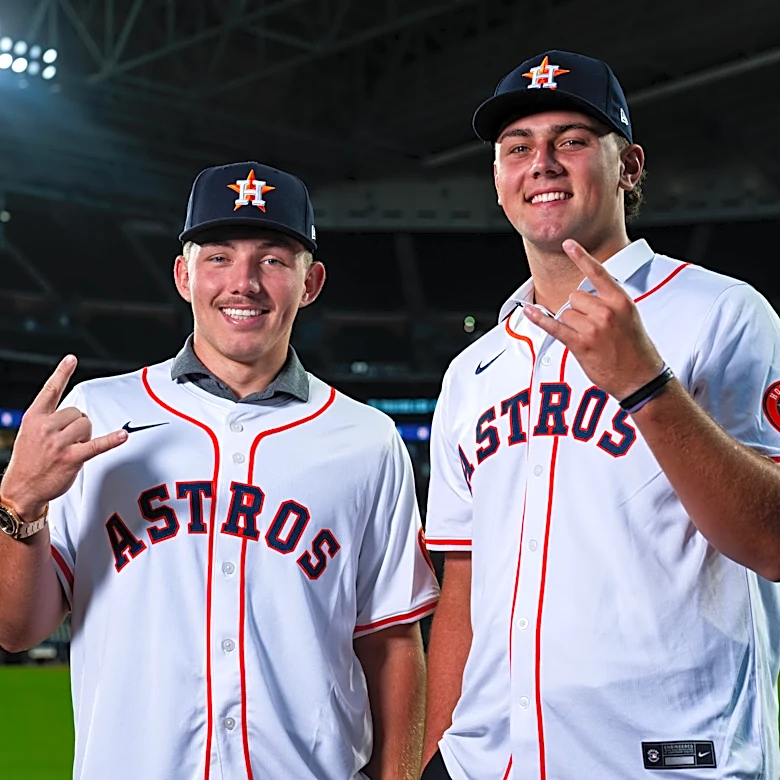 Astros Announce 2026 Draft Class Signings