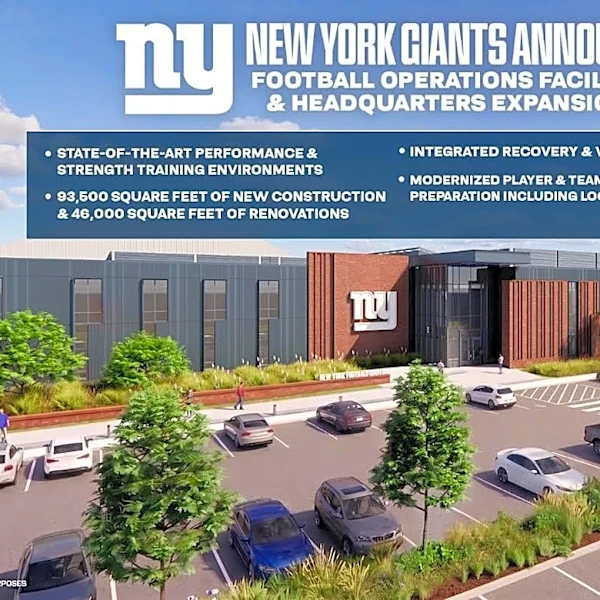 Massive renovation, expansion of NY Giants’ headquarters underway