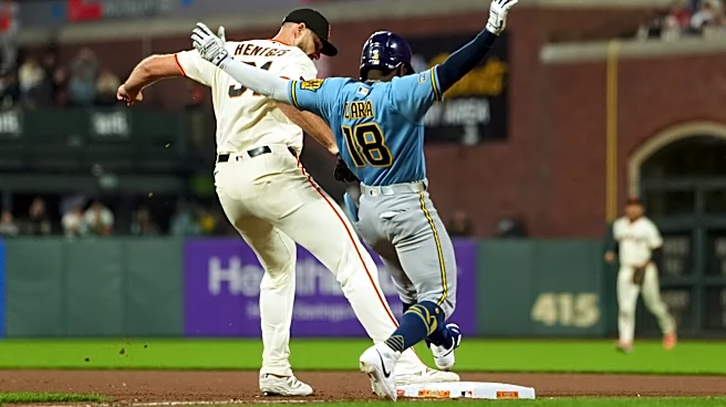 Brewers blanked by Giants 3-0