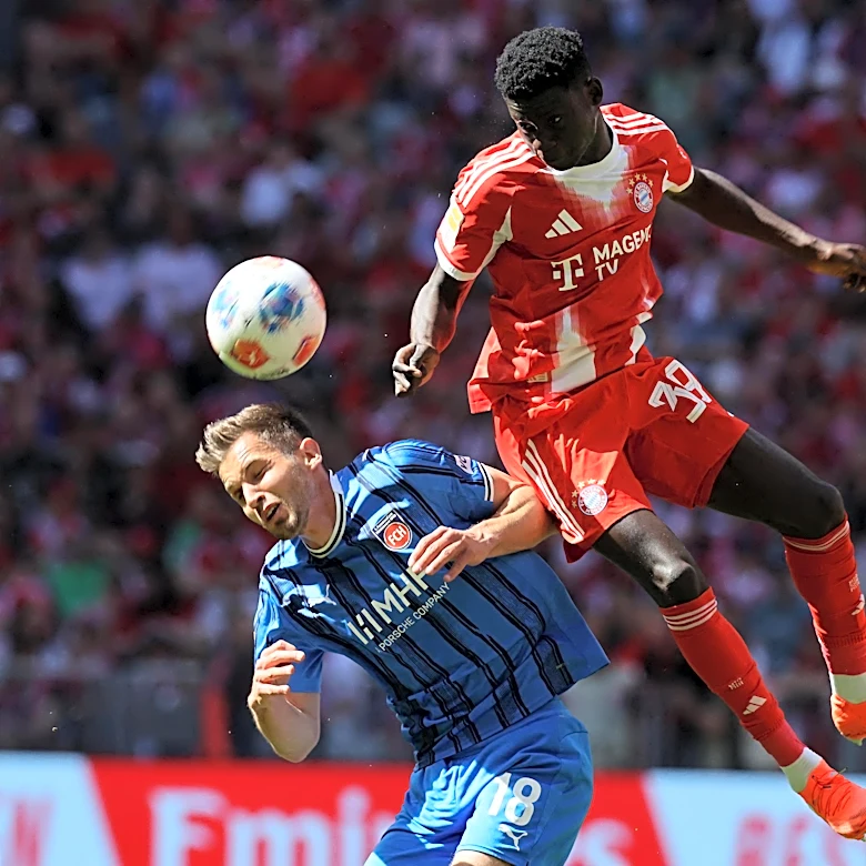 How high will Bara Sapoko Ndiaye rank in the Bayern Munich midfield pecking order?