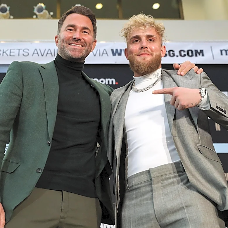 Jake Paul joins forces with Eddie Hearn to create MVP-Matchroom alliance, promptly signs two-division champ