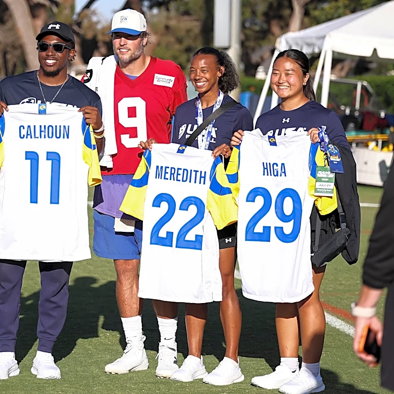 Matthew Stafford ‘sharp’ in first Rams practice