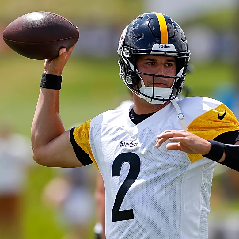 Mason Rudolph will take QB2 reps over Will Howard, Drew Allar