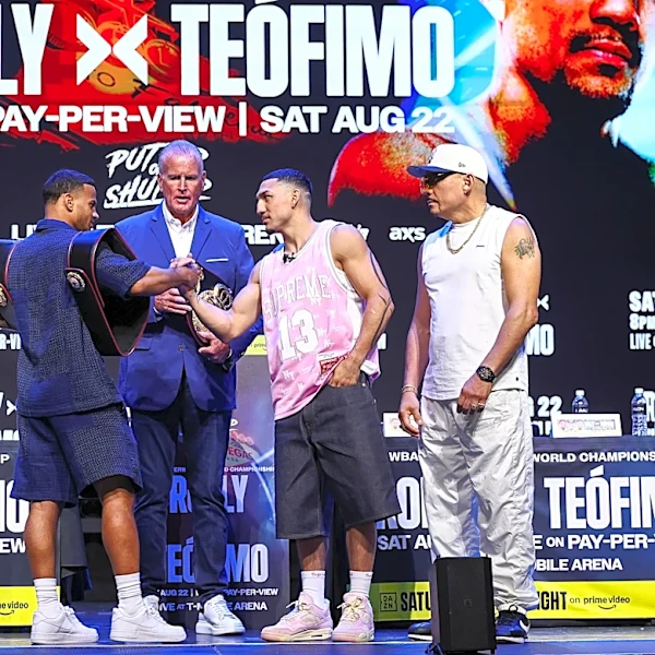 ‘He’s like my little brother’: Rolly Romero and Teofimo Lopez discuss personal relationship ahead of title fight