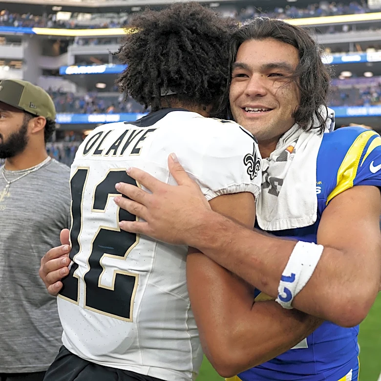 Why is Chris Olave ‘holding in’ while Puka Nacua isn’t?