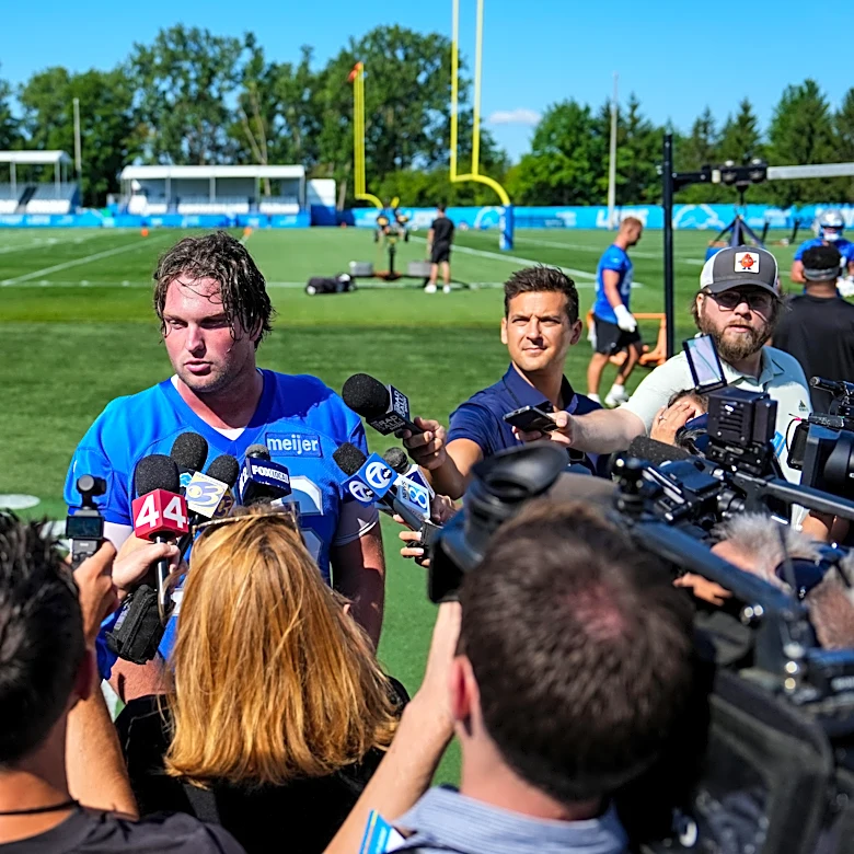 Blake Miller is on a mission to help fix the Lions offensive line