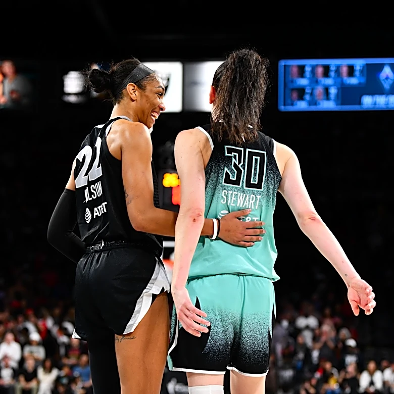 WNBA gameday discussion: The latest Liberty vs. Aces matchup is a reminder that this league still belongs to Breanna Stewart and A’ja Wilson