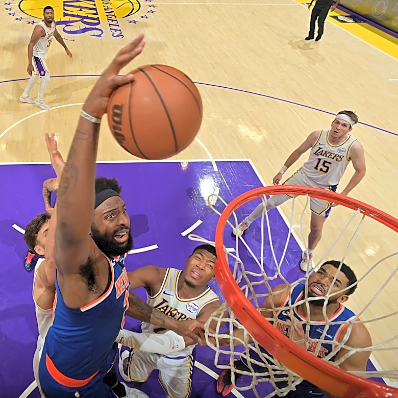 Mitchell Robinson looks to have been Plan B for the Lakers this offseason