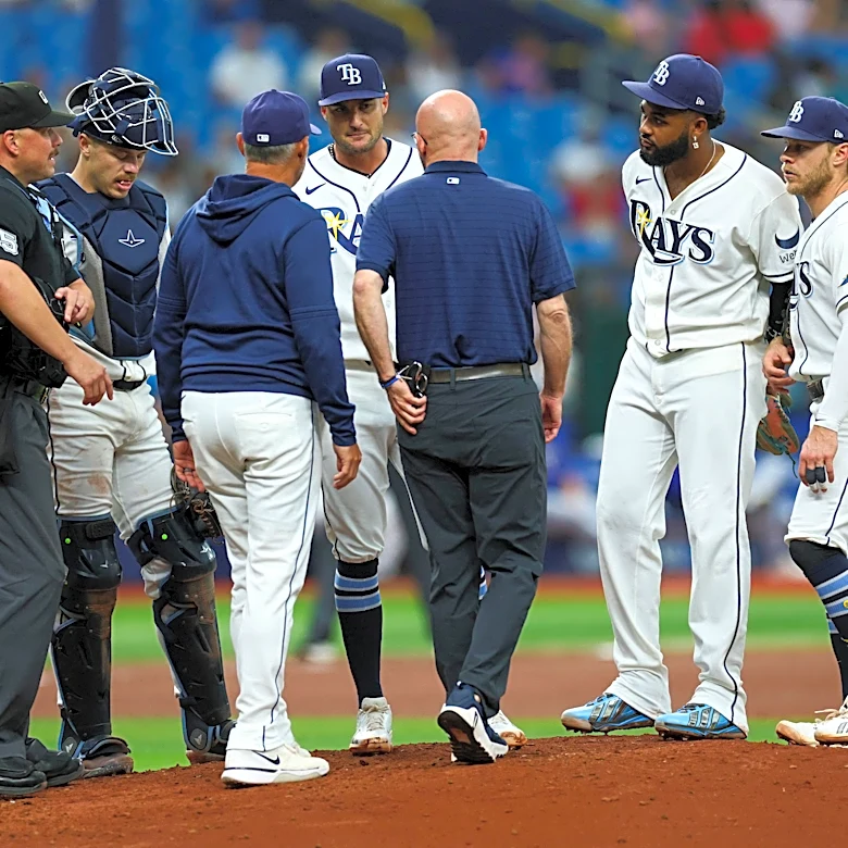 Rays win game but lose Shane McClanahan: Rays 3, Rangers 2