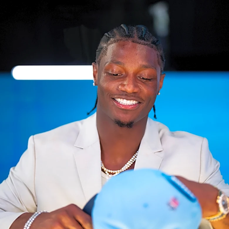 Carnell Tate is off to a fast start at Titans training camp