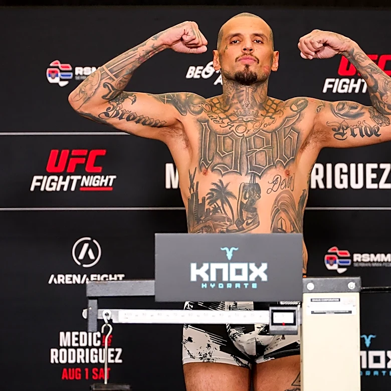 UFC Belgrade weigh-in results: All fighters on point for historic Serbia event
