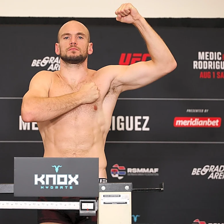 Live: UFC Belgrade ceremonial weigh ins video | Medic vs. Rodriguez