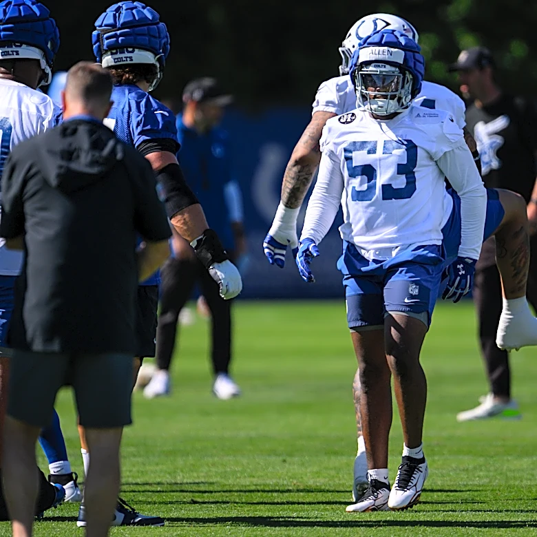 Report: Colts Rookie Linebacker CJ Allen Activated