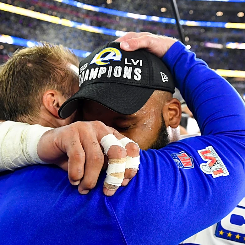 McVay implies Aaron Donald leaning towards return