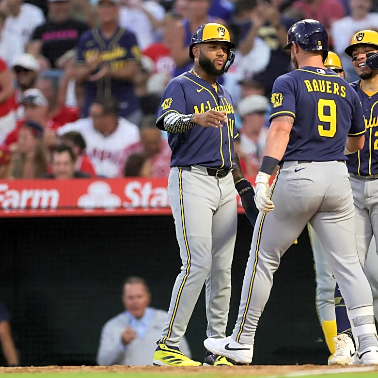 Five-run fifth inning carries Crew to 6-2 victory over Angels