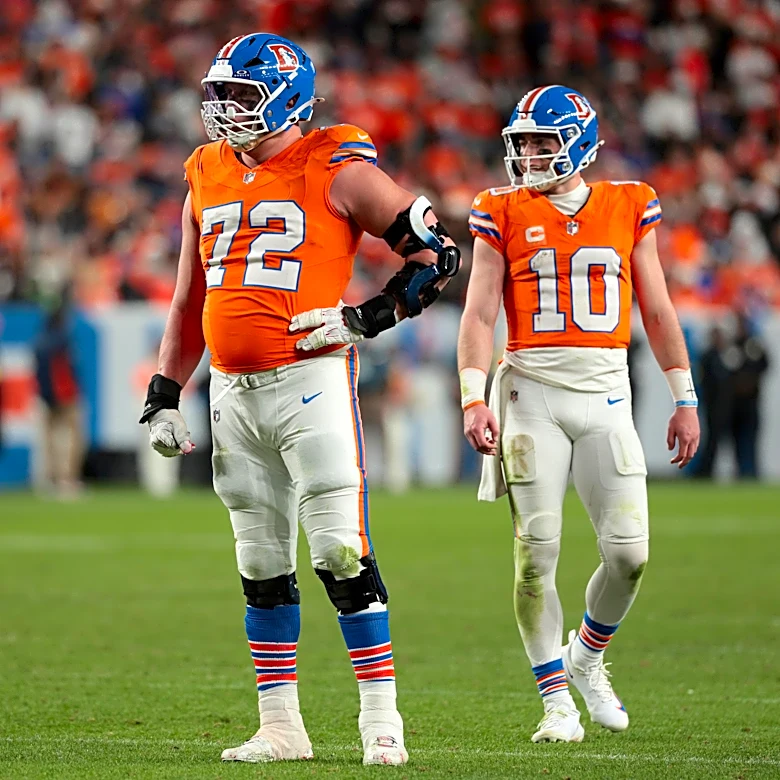 Garett Bolles ranked 42nd in NFL’s Top 100