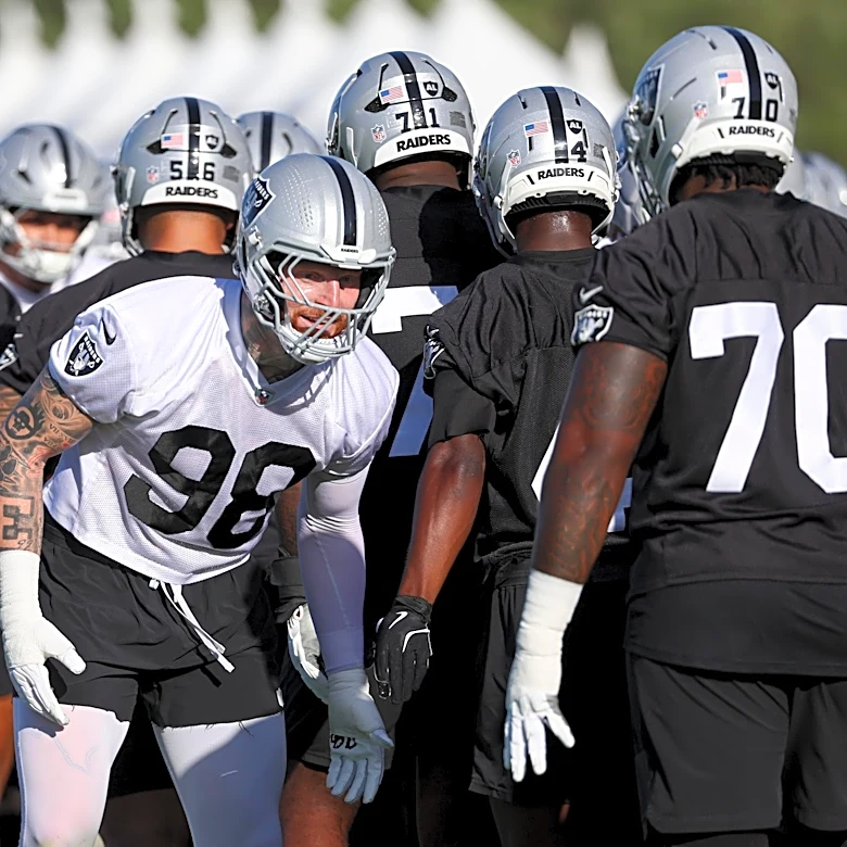 Las Vegas Raiders mailbag: Will Klint Kubiak, Rob Leonard reel in Maxx Crosby?