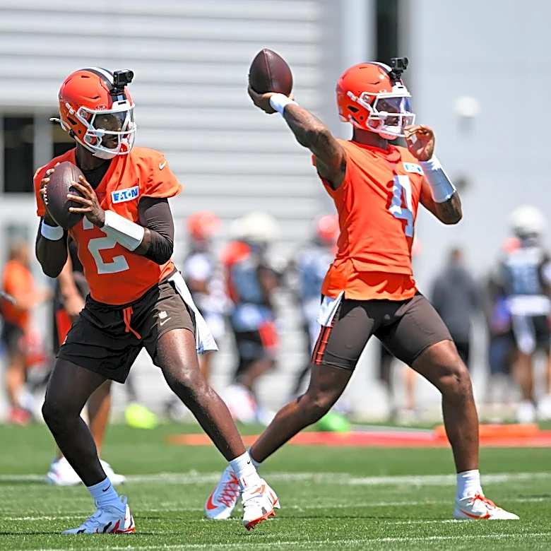 Browns QB competition: Watson came in with ‘leg up,’ Shedeur has ‘upward trajectory’