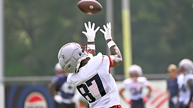 Patriots training camp recap: Offseason additions active at wide receiver