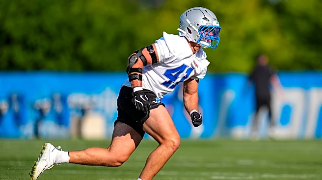 Lions rookie Jimmy Rolder out ‘a while’ with training camp injury