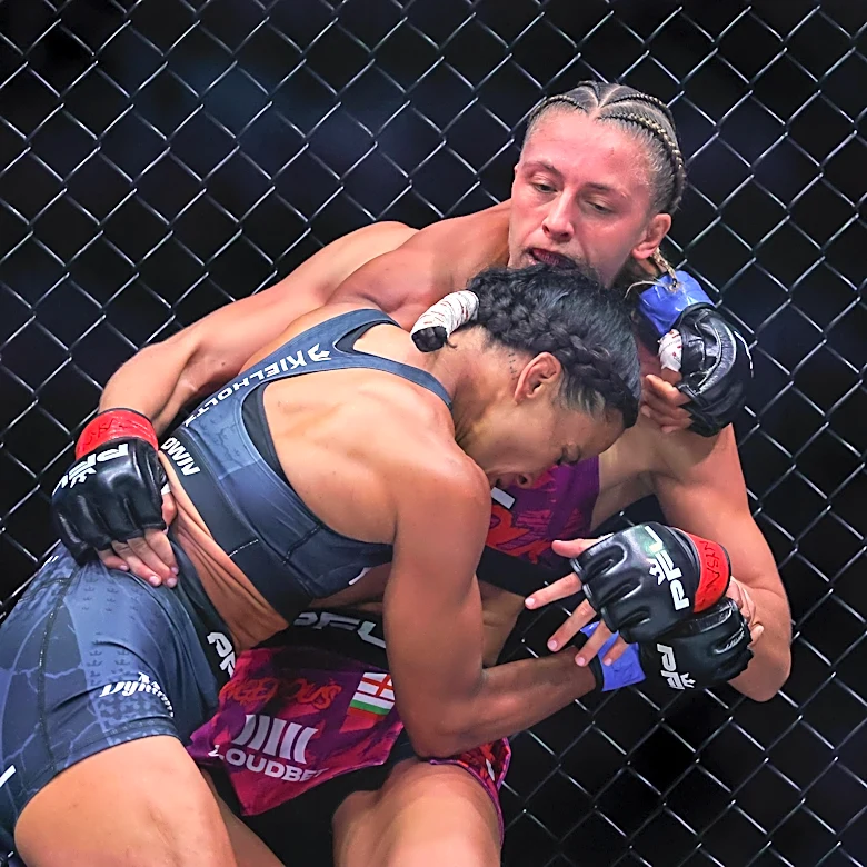 ‘It bothered me’: Dakota Ditcheva reacts to fans booing her fight with Denise Kielholtz at PFL New York