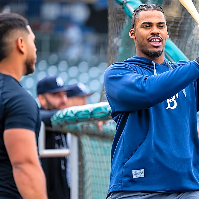 Martinez Jr. getting hits for the RailRiders instead of against them