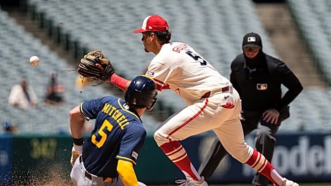 Brewers shut out again on road trip, 3-0 to Angels