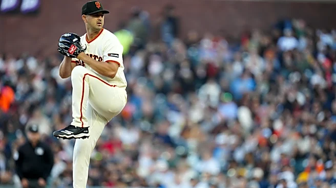Giants trade Tyler Mahle to Atlanta for RHP Anthony Molina