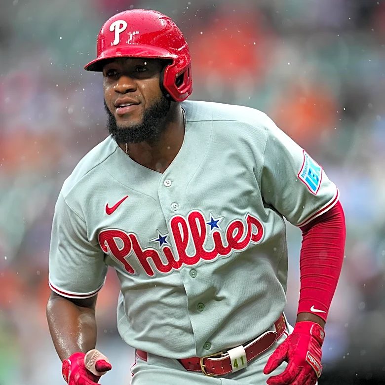 Riders on the storm: Phillies 8, Orioles 0