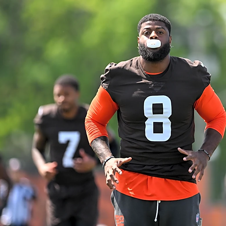 Browns fans feel good about the defensive end position this year, with Jared Verse leading the way