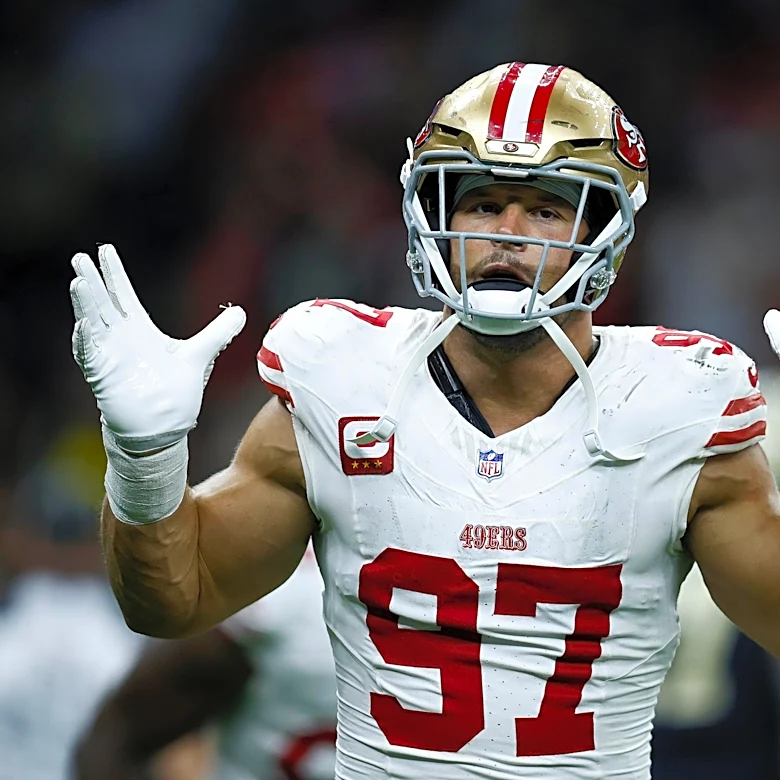49ers star Nick Bosa shares why he feels faster after his 3rd ACL injury