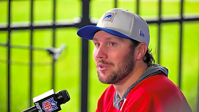 Josh Allen mostly sharp in rain-soaked fourth Buffalo Bills training camp practice