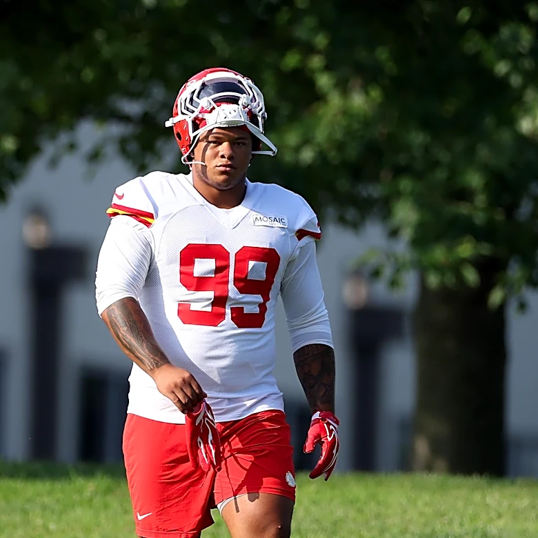 Chiefs training camp notebook Day 5: Peter Woods pops in pads