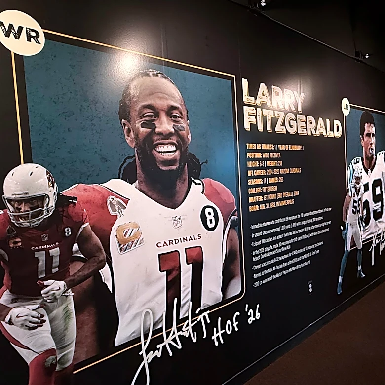 What are you most looking forward to for the NFL Hall of Fame Game?