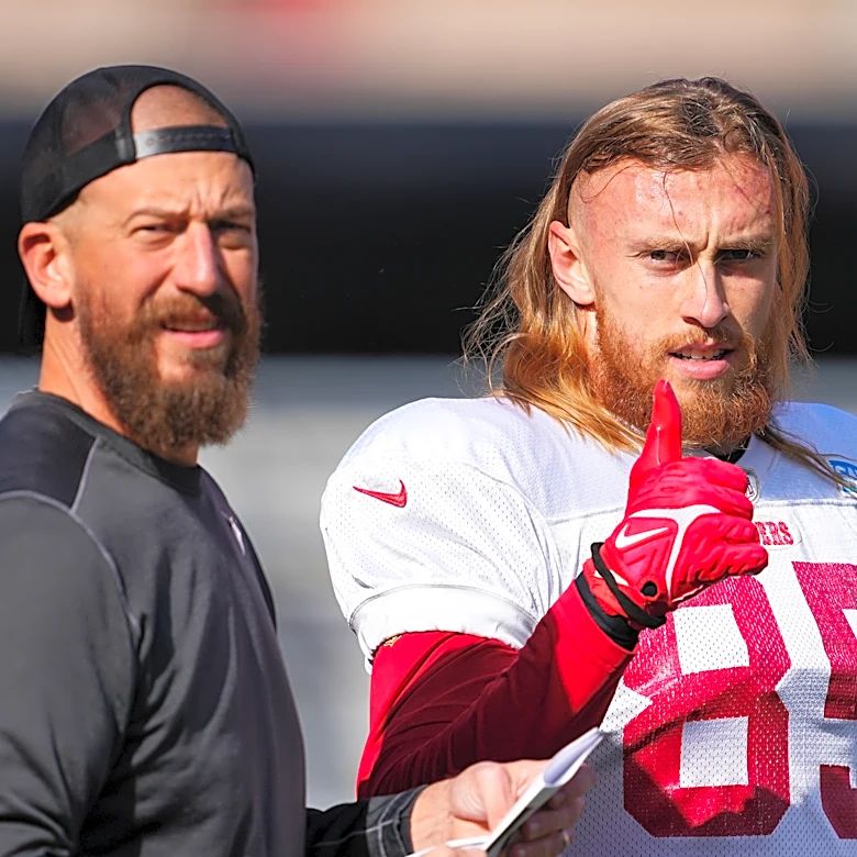 49ers fans believe we’ll see George Kittle playing before Mykel Williams