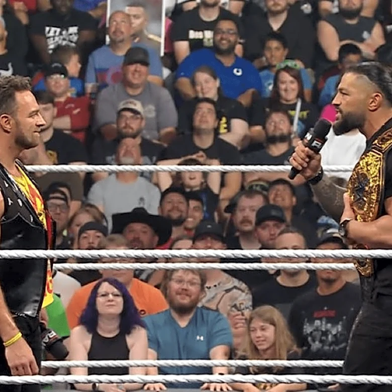 LA Knight the first to step to Roman Reigns after SummerSlam
