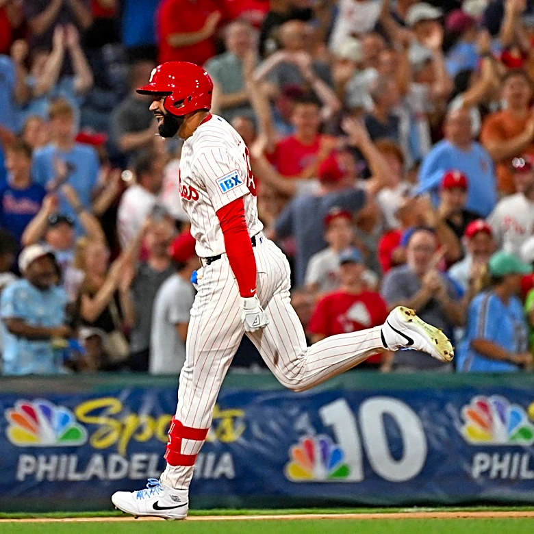 Over the Fence. Over the Hill: Phillies 6 Nationals 3